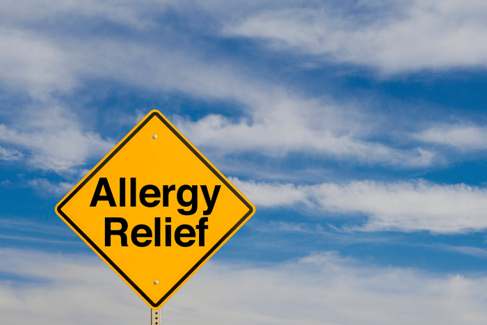 Allergy Relief Sign